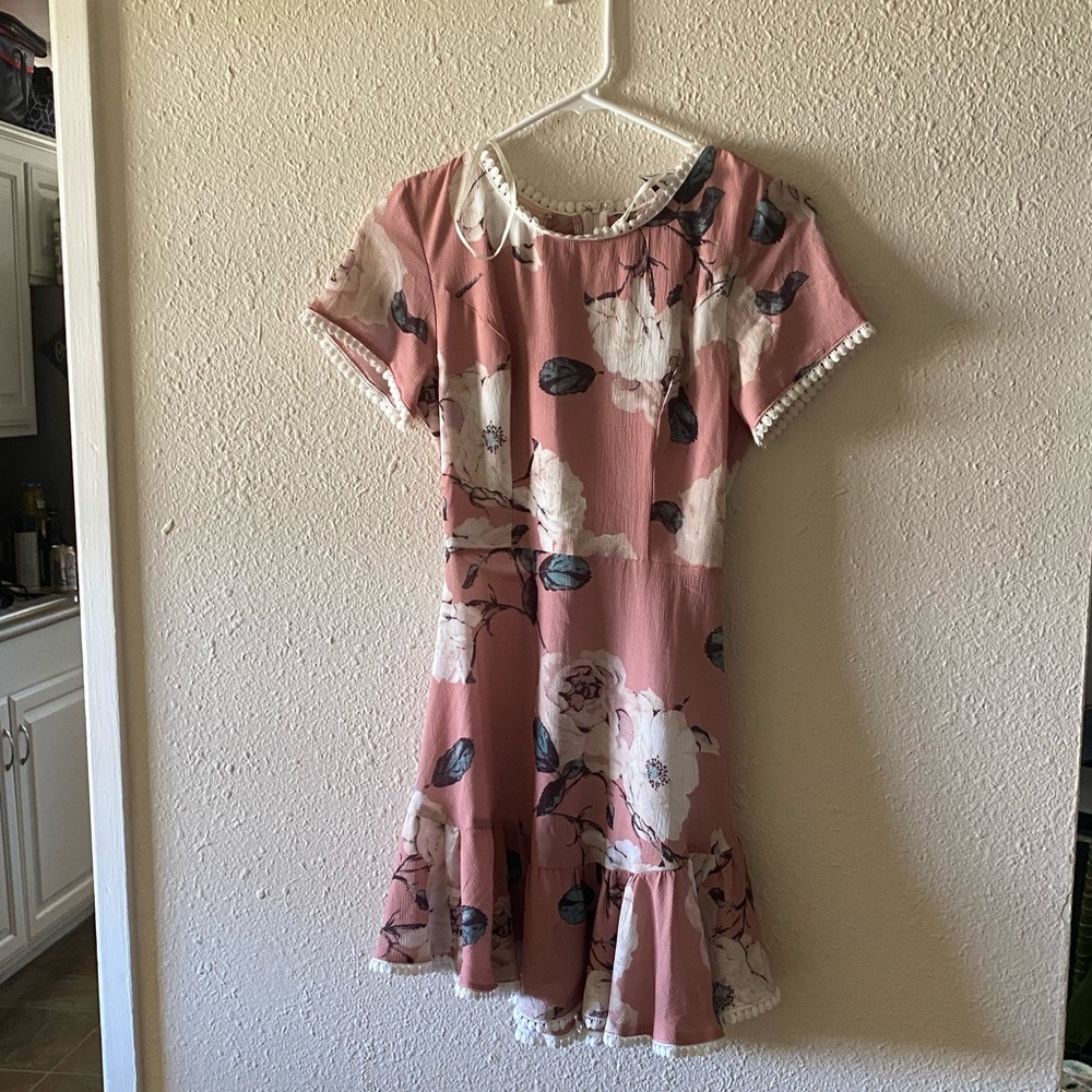 Hello Molly pink floral dress